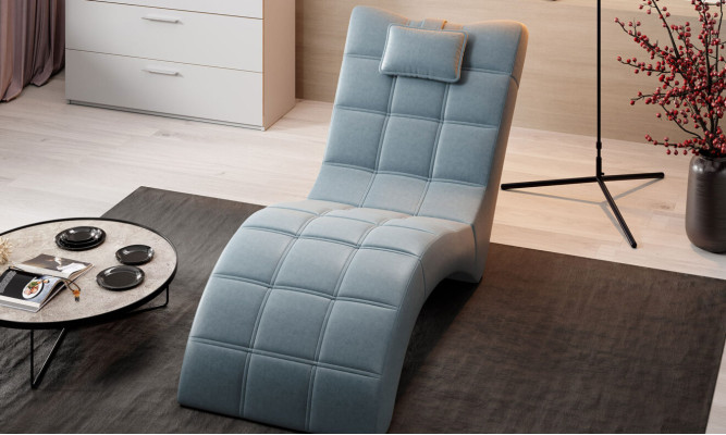 DESIGN RELAXING LOUNGER RELAXING CHAIR CHAISE LOUNGE RECAMIERE LONG CHAIR LOUNGER