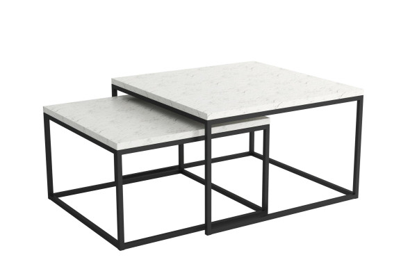 Side table Designer Table Living room table Tables 2x Coffee table