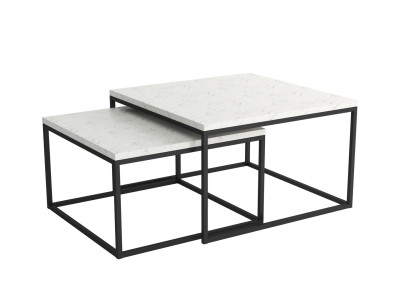 Side table Designer Table Living room table Tables 2x Coffee table