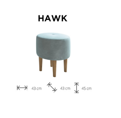 Pouf Living room Designer Stool Upholstery Stool Footstool Ottoman Stool