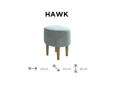 Pouf Living room Designer Stool Upholstery Stool Footstool Ottoman Stool