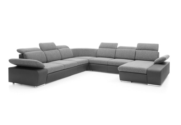 Corner sofa U-shape Corner sofa with sleeping function Corner sofa Living landscape Sofa Couch new