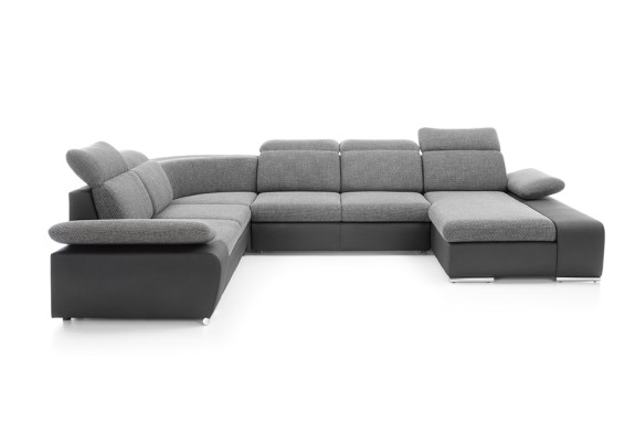 Corner sofa U-shape Corner sofa Sofa Couches Upholstery Sleep function Couch