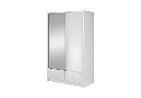 Coat rack storage 130cm shelf wardrobe archive sliding doors sliding doors office