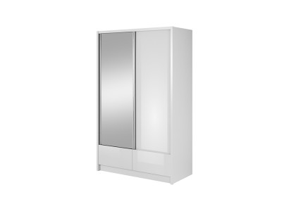 Coat rack storage 130cm shelf wardrobe archive sliding doors sliding doors office