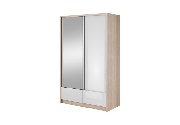 Coat rack storage 130cm shelf wardrobe archive sliding doors sliding doors office