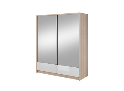 Coat rack storage 180cm Shelf Wardrobe Archive Decorative sliding doors