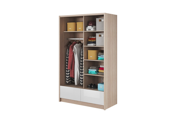Multipurpose Shelves Wardrobe Shelf Storage Wardrobe 130cm new Coat rack