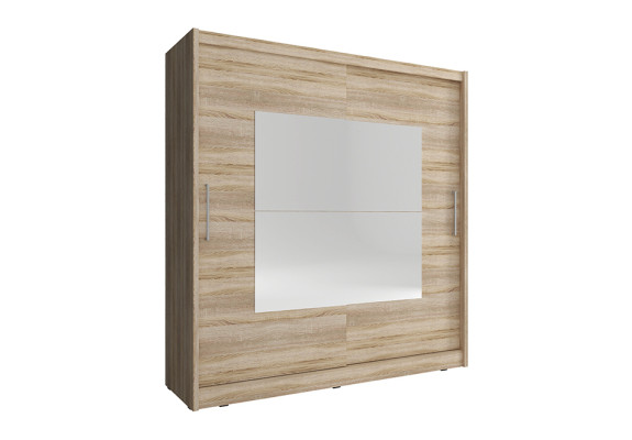 Multi-purpose Wardrobe 200cm Storage Shelves Wardrobe Coat rack