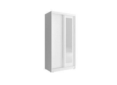 Design Clothes Wardrobe Sliding Cabinets Wood Floating Doors Wardrobe 100cm