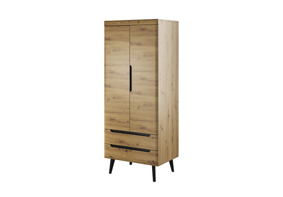 Multi-purpose 80cm Wardrobe Shelf Storage Wardrobe Coat rack