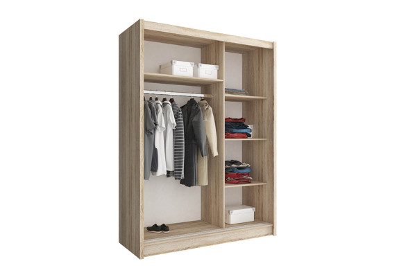 Multipurpose Shelves 150cm Wardrobe Shelf Storage Wardrobe Coat rack new