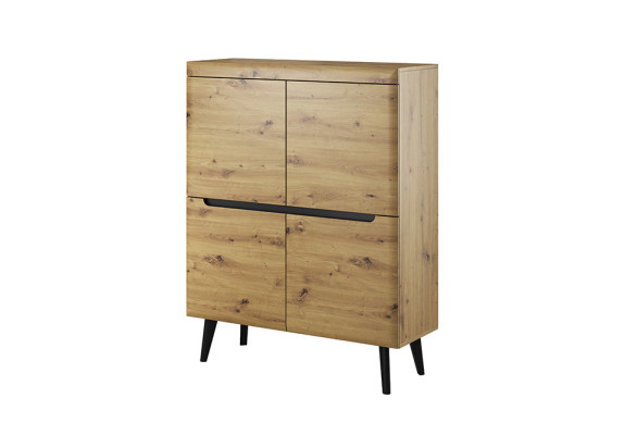 Modern Wood Chest of drawers Sideboard Chests of drawers Living room cupboard 107cm