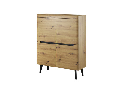 Modern Wood Chest of drawers Sideboard Chests of drawers Living room cupboard 107cm