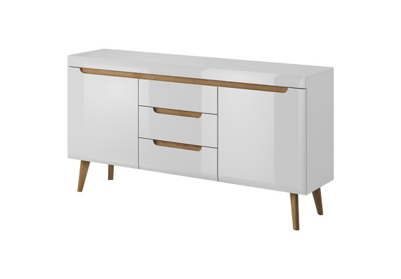 Modern Wood Chest of drawers Sideboard Chests of drawers Living room cupboard 160cm
