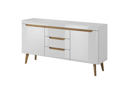 Modern Wood Chest of drawers Sideboard Chests of drawers Living room cupboard 160cm