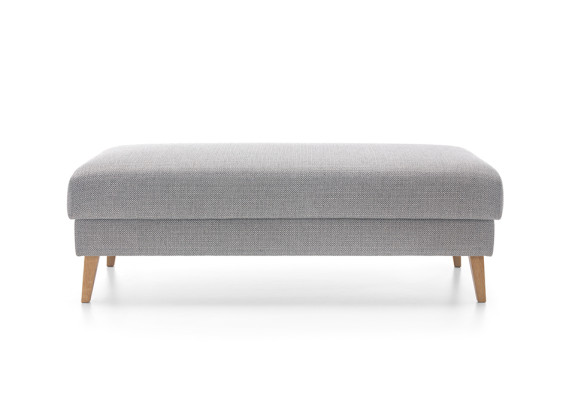 Stool Stool Bench seat Footstool Noble Bench seat Textile Fabric Leather Upholstery