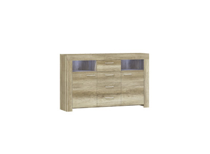 Chest of drawers SK155 Chests of drawers Sideboard Wardrobe 2 doors MDF Wood Wardrobe 4 drawers