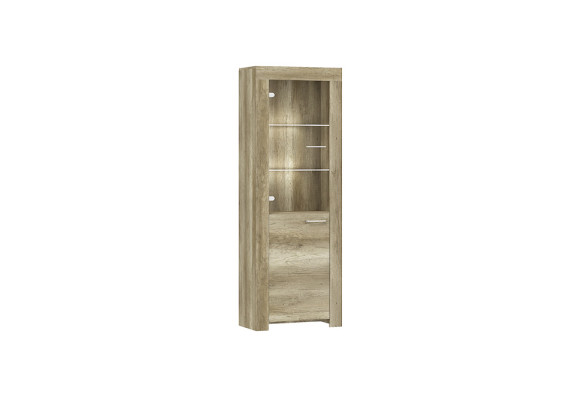 Display case RP70 Wood Modern Wardrobe Dining room cabinet Standing showcase Shelf