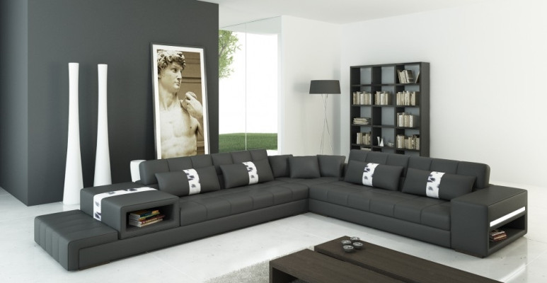 Relax in style The comfortable L-shaped corner sofa for your home