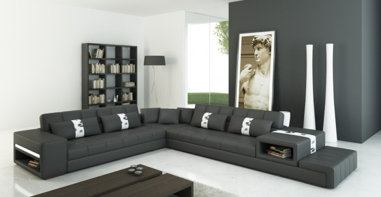 Relax in style The comfortable L-shaped corner sofa for your home