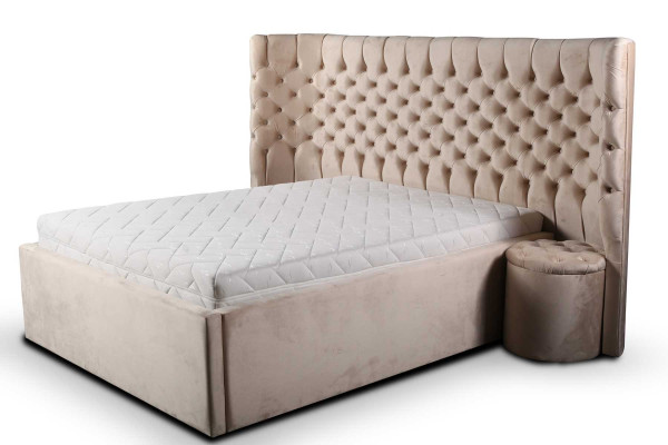 Bed Bedside table 3-piece Bedroom Set Luxury Complete Furniture new