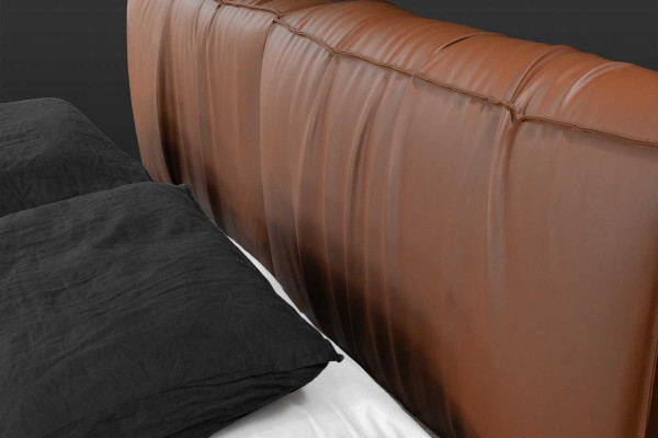 Beds Hotel Imitation leather 180x200cm Luxury Furniture Design Upholstered bed Bed