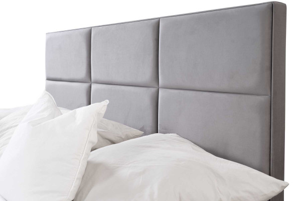 Double Bed Padded Beds Fabric Bed Design Luxury Furniture 180x200 Bed Frame