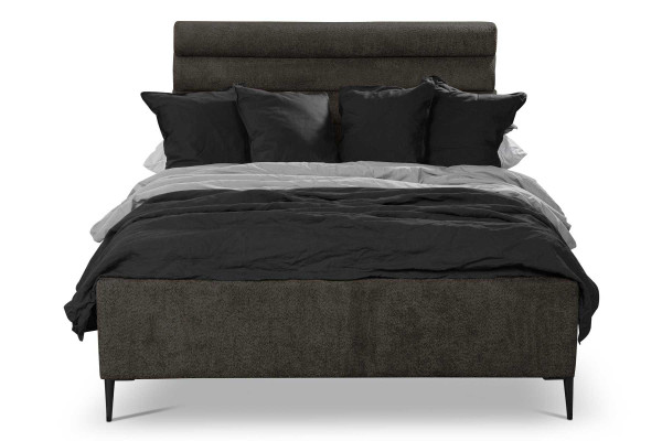 Textile Bed Gray Design Luxury Double Bedroom Beds Double bed