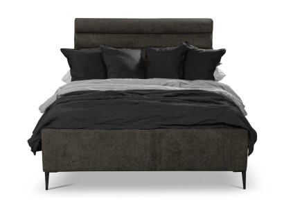 Textile Bed Gray Design Luxury Double Bedroom Beds Double bed