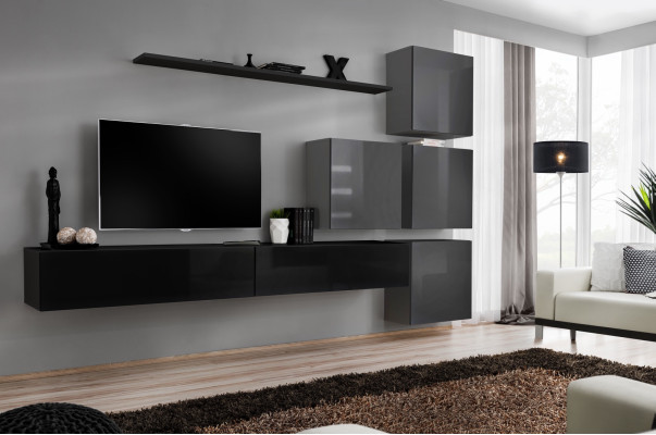Living room Design Complete Wall unit Wall cabinet Luxury Suite Wardrobe