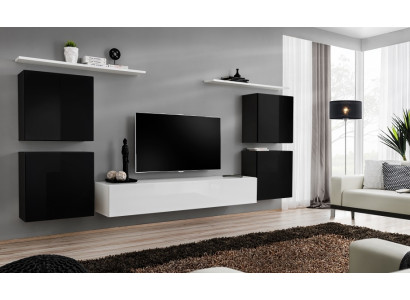 Modern Complete Wall unit Living room Furnishings Luxury wall cabinet Wall shelf