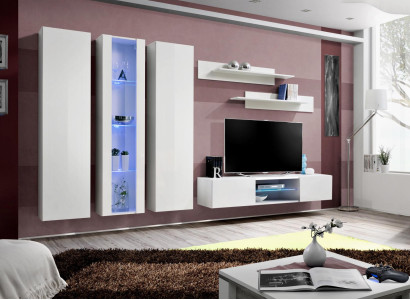 Living room Wall unit TV Stand Wall Cabinet Furnishings Wall Shelves Wood Furniture new