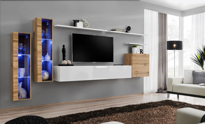 Luxury tv stand Living room Furnishings TV cabinet Lowboard Designer Modern Wall unit