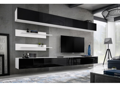 Wall cabinet living room tv stand luxury wall unit wooden furniture new modern