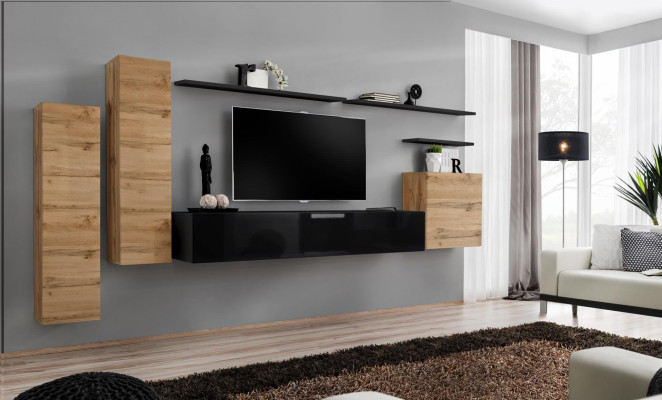 Luxury Living room furniture Set Designer Wall unit Wall shelf Wall Wardrobe Furniture
