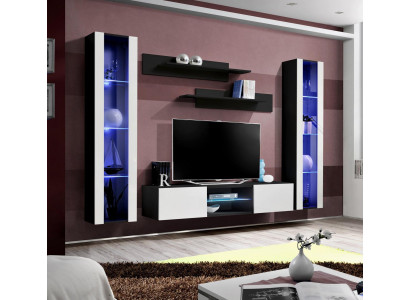 Living room furniture Designer Wall unit Hanging Display case V-Stand new Furnishings