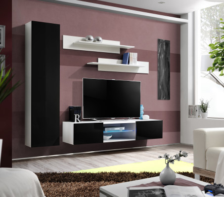 Living room Designer Wall unit Wall Shelves Modern Style Designer Wood Furnishings