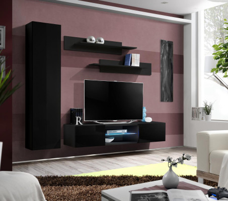 Wall unit Furnishings Wall cabinet Design Wood Designer Modern Suite