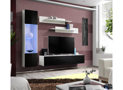 Living room furniture Set Wall unit TV Stand Design Hanging Display case Furnishings Furniture