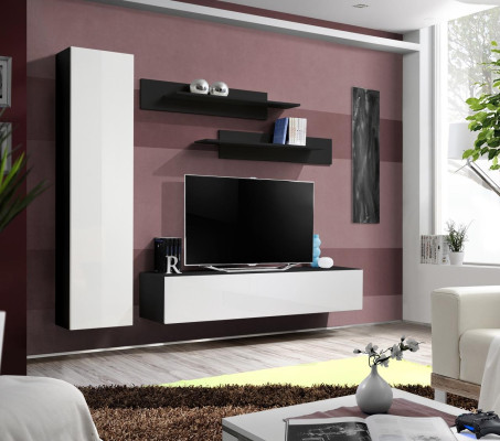 Luxury Wall unit Designer Furnishings Living room furniture Wall cabinet Shelves new
