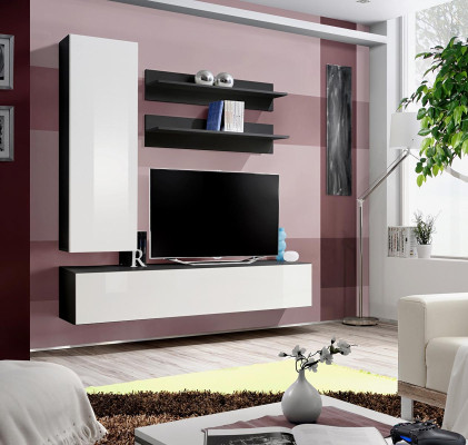 Luxury tv stand Living room TV cabinet Lowboard Designer wall shelves Wall unit new
