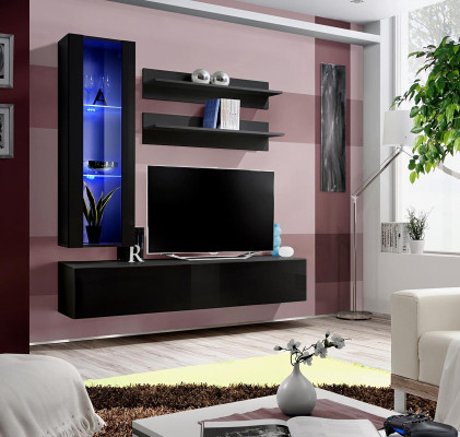 Luxury tv stand TV cabinet sideboard Modern Living room Wall unit Wooden furniture Shelf