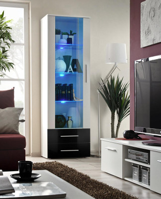 Display case White Furniture Luxury Furniture Wood Glass Design Furnishings Modern new