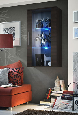 Hanging Display case Living room Wall Cabinet Luxury Designer Style Modern Furnishings