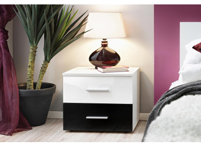 Bedroom White Bedside table Luxury Furnishings Wood Designer Furniture new
