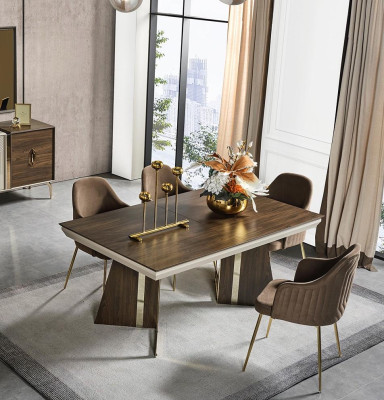 Perfect Dining room Suite Set Dining table 6x Chairs Complete set luxury 7 pieces