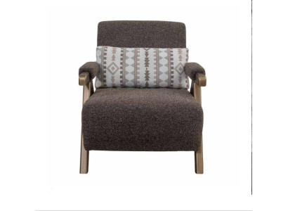 Brown Armchair Designer Single Seater Living room 1-Seater Luxury Chair new