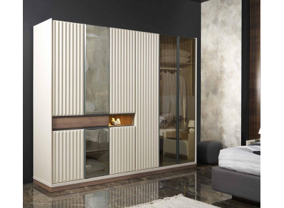 Modern Wardrobe Luxury Wardrobe Wood Bedroom Furniture Design White new