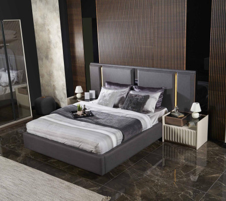 Luxury Bedroom Bed Upholstery Design 180x200cm Double Hotel Beds new